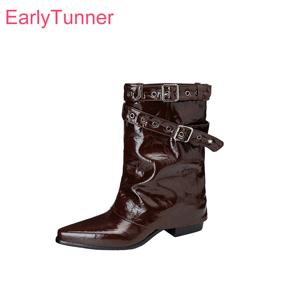 Women Shoes Size 7 - Neue Winter-Komfortstiefel für Damen in Braun