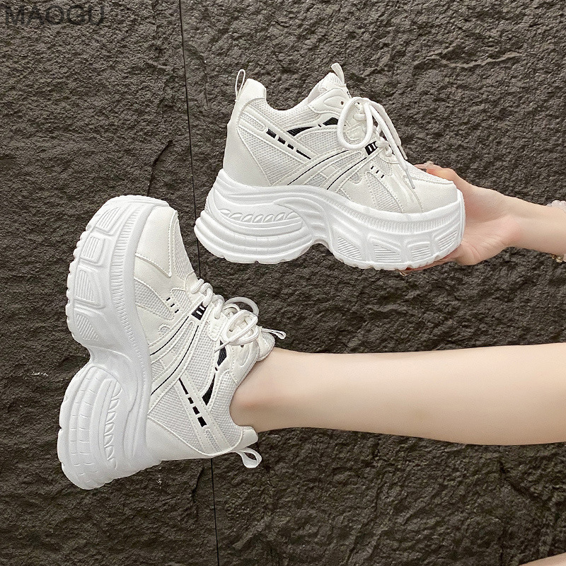 Women'S Shoes Com - 10CM Höhe Zunehmende frauen Chunky Sneakers