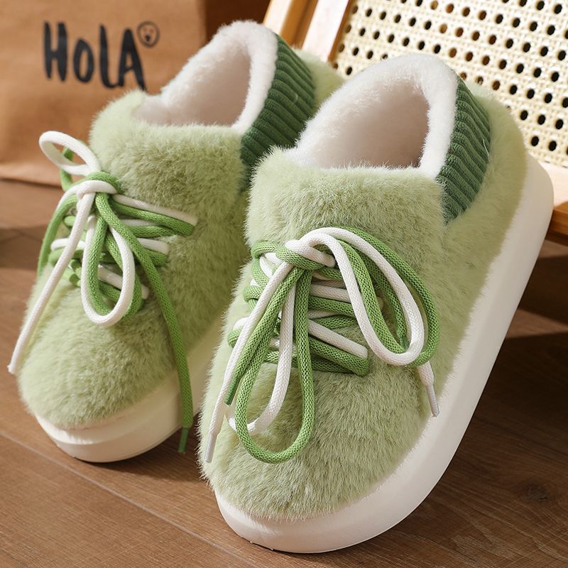 Women Shoes For Walking - Neue stereoskopische Vollwickel-Hausschuhe für Zuhause, flauschige