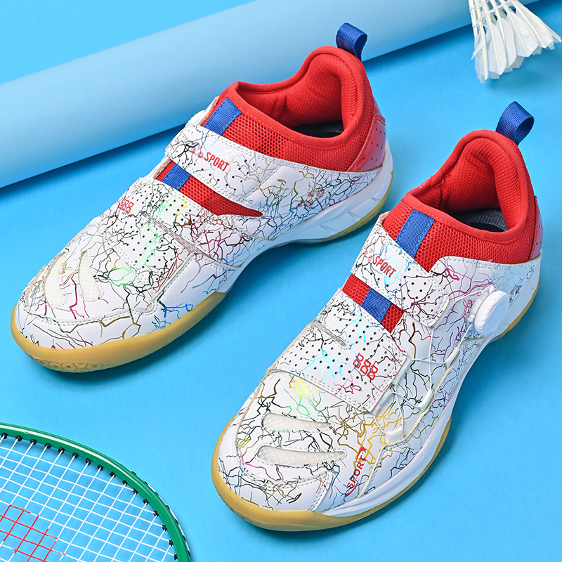 Women'S Shoes Volleyball - Professionelle Leder-Badmintonschuhe für Damen und Herren,