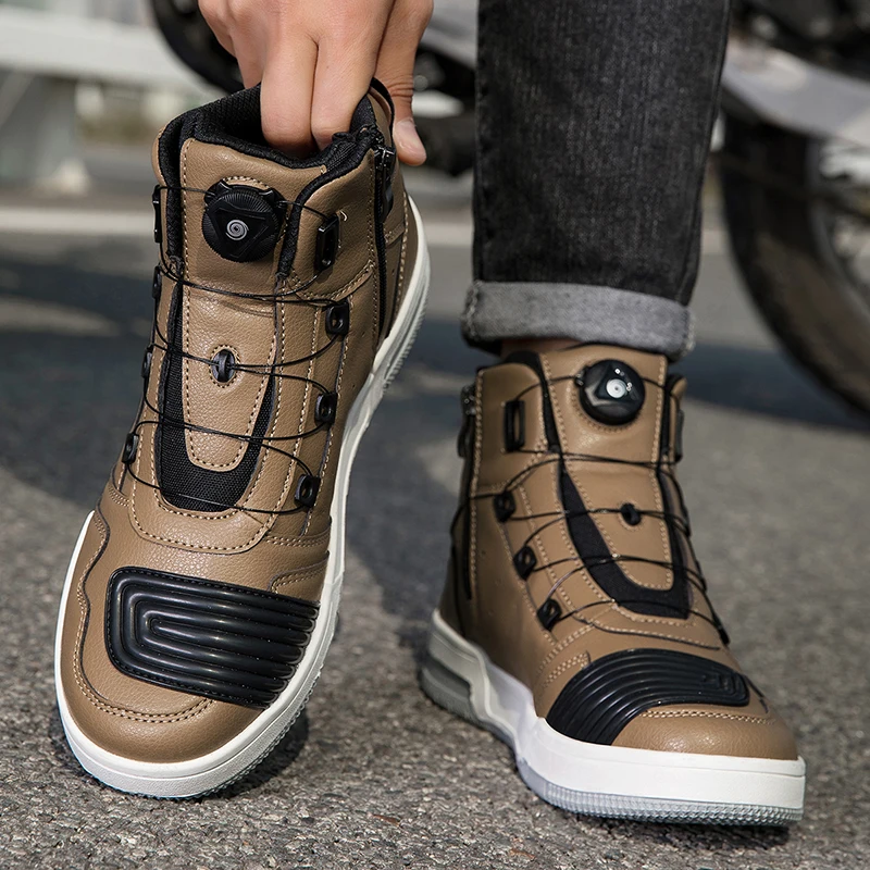 Women'S Shoes Com - Sommer Neue Motorrad Stiefel Männer Frauen