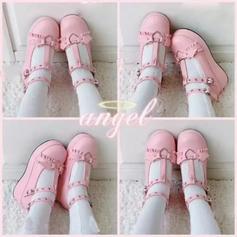 Neue Sweet Heart Buckle Wedges – Women'S Shoes Everyday Bewertung und Preis
