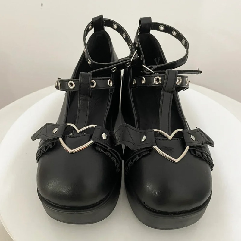 Neue Sweet Heart Buckle Wedges – Women'S Shoes Everyday Bewertung und Preis