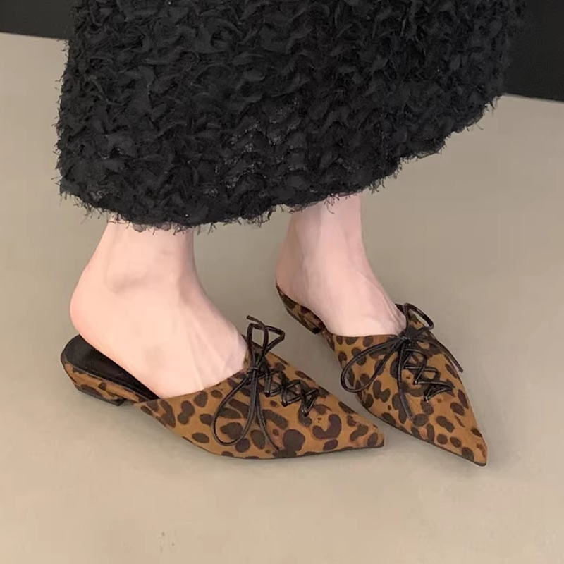 Leoparden-Damenpantoletten mit – Women Shoes Size 7 Bewertung und Preis