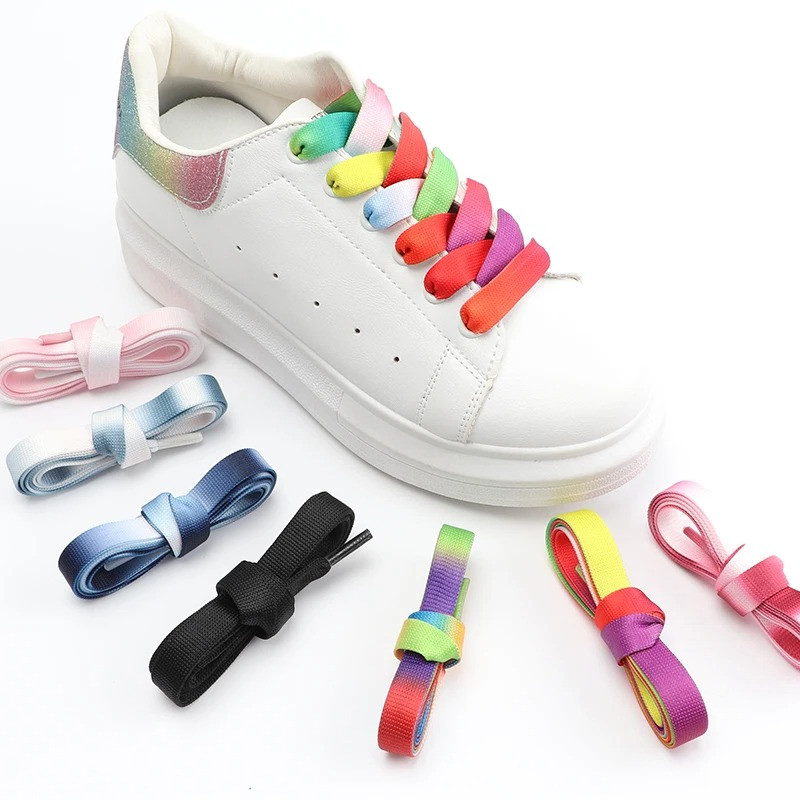 Flache Schnürsenkel mit Regenb – Women Shoes Mk Bewertung und Preis