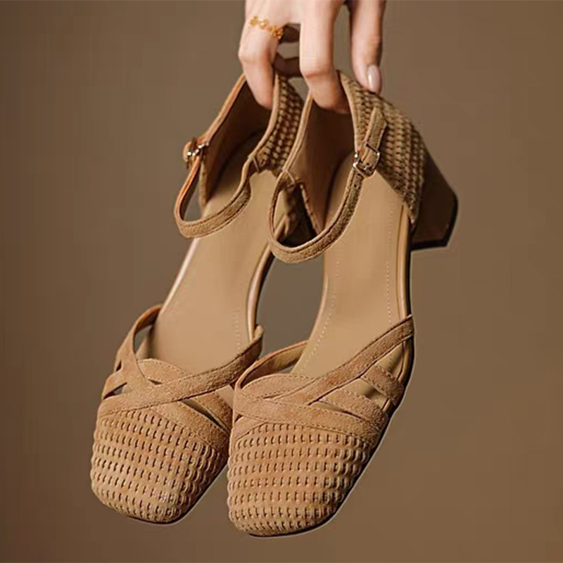 Retro-Webart-High-Heel-Sandale – Women'S Shoes Everyday Bewertung und Preis