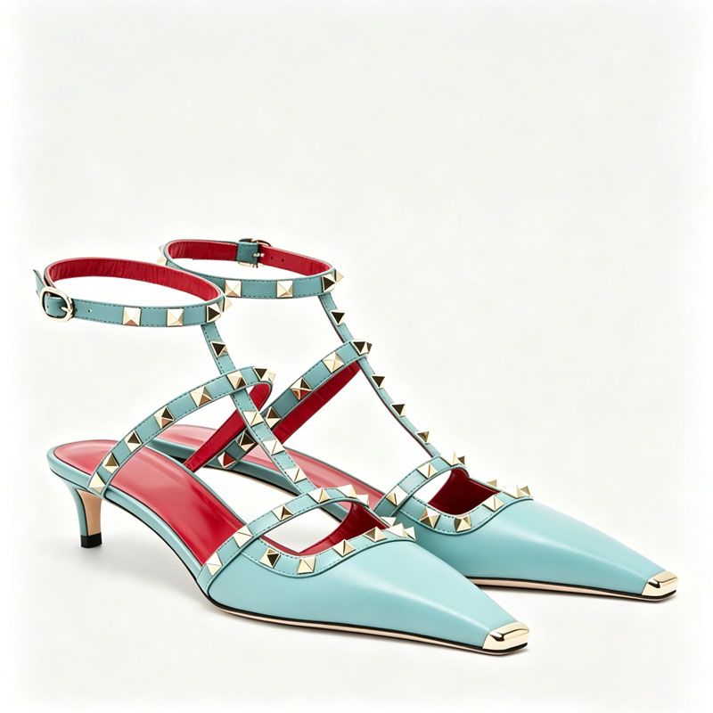 2026 Damen Nieten-Sandalen mit – Women'S Shoes Quality Bewertung und Preis