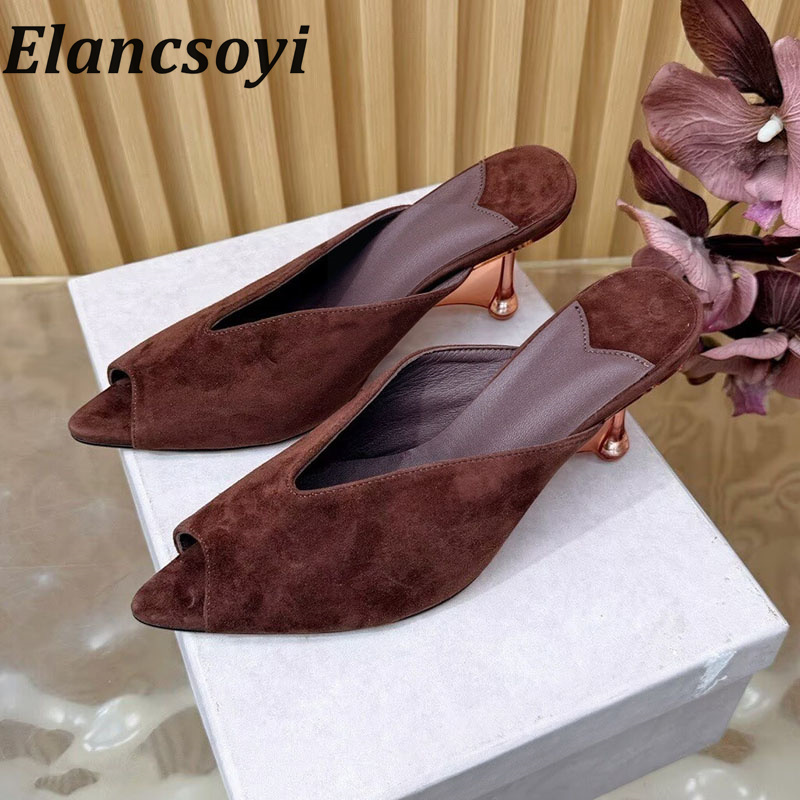 Damen-Pantoletten mit Offener  – Women Shoes Size 7 Bewertung und Preis