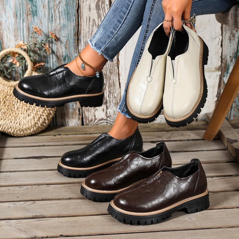 Retro Britischer Stil Damensch – Women Shoes For Walking Bewertung und Preis
